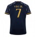 Real Madrid Vinicius Junior #7 Voetbalkleding Uitshirt 2023-24 Korte Mouwen